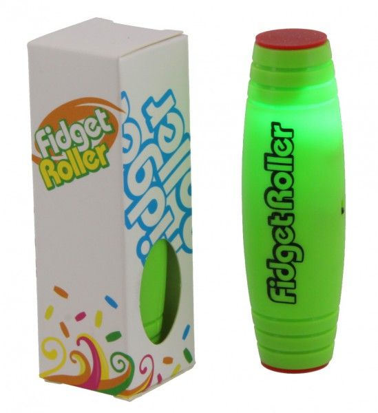 Fidget Roller green with Leds