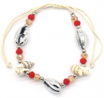 Armband shells & beads.