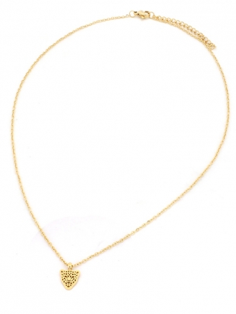 Ketting Luipaard stainless steel goud