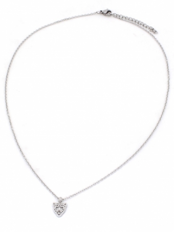 Ketting Luipaard stainless steel zilver