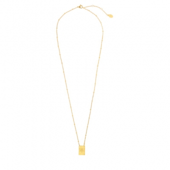 Ketting Queen Bee RVS goud