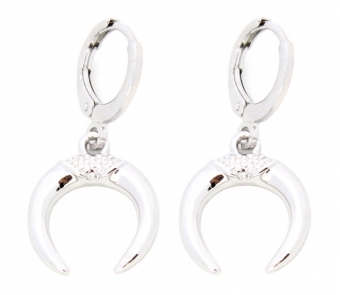 Oorbellen ringen met maan