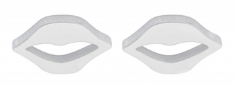 Oorbellen kiss stainless steel goud