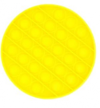 Pop-it fidget rond geel