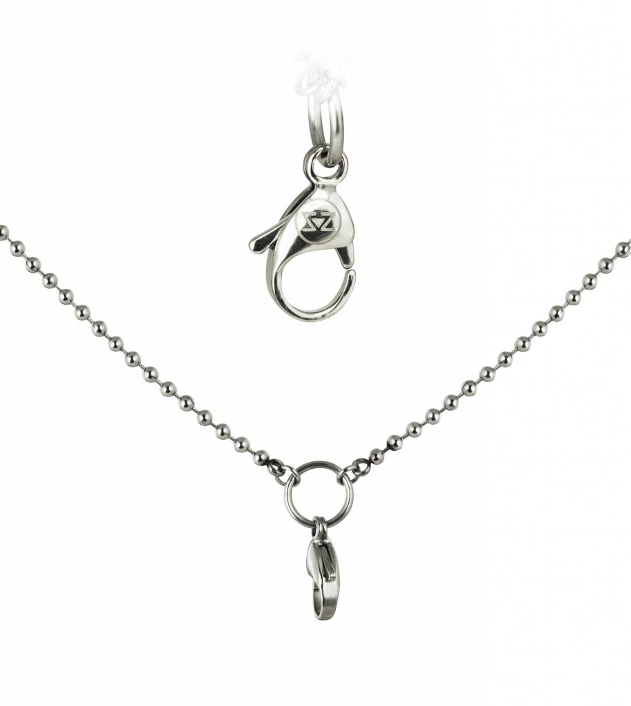 Pinkiezz Muntketting met tekst 06
