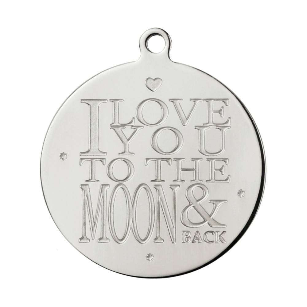 Pinkiezz Muntketting met tekst 06