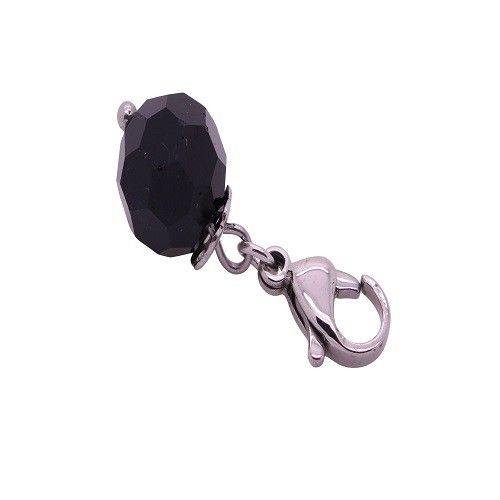 Dangle kraal zwart voor Pinkiezz