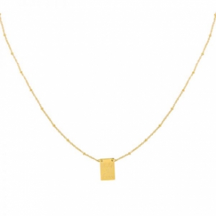 Ketting Wild & Free RVS goud 3