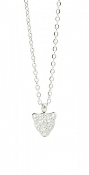 Ketting Luipaard stainless steel zilver