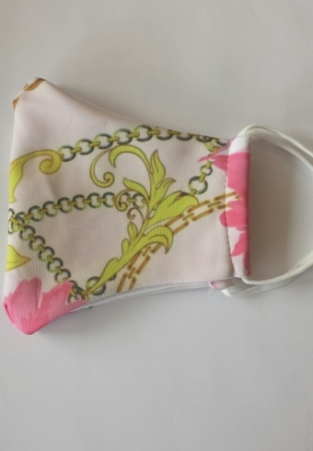 Mondkapje Fantasy design pastel multi 4.