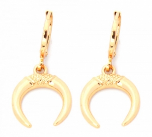 Oorbellen ringen met maan