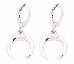 Oorbellen ringen met maan
